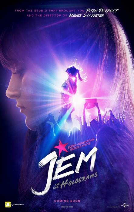 Póster de Jem y los hologramas