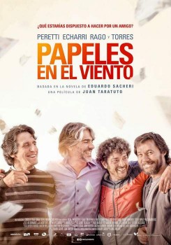 Póster de Papeles en el viento