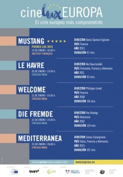 Arranca el Ciclo Cine Lux Europa