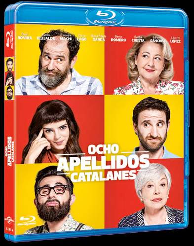 Carátula Ocho Apellidos Catalanes en DVD