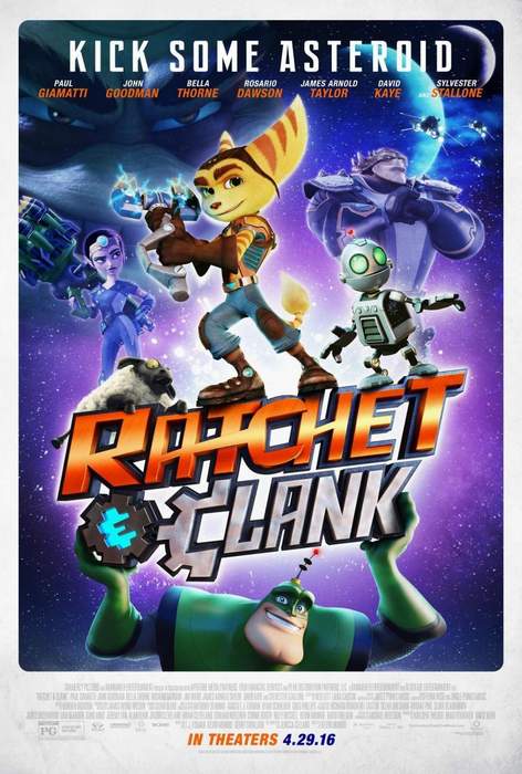 Póster de Ratchet & Clank, la película