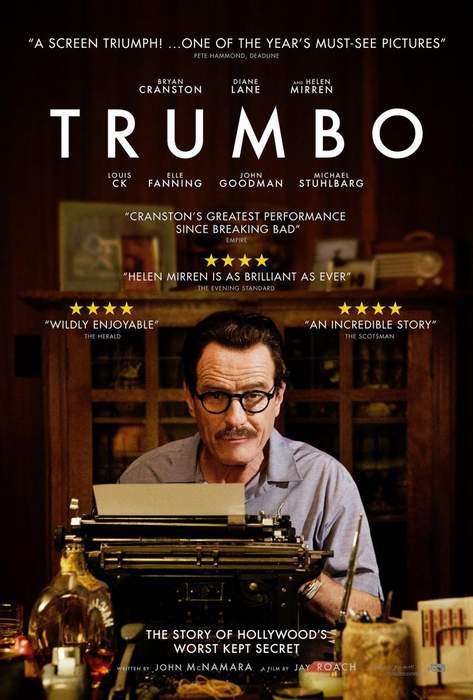 Póster de Trumbo: La lista negra de Hollywood