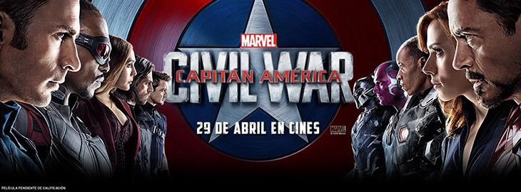 Yelmo Cines y Cineralia te invitan al Primer Pase de Capitán América: Civil War
