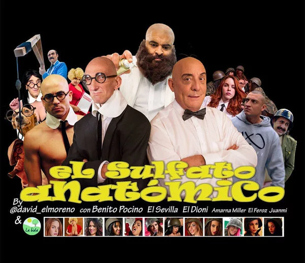 Cartel de El sulfato anatómico