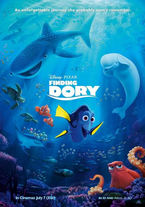 Póster de Buscando a Dory
