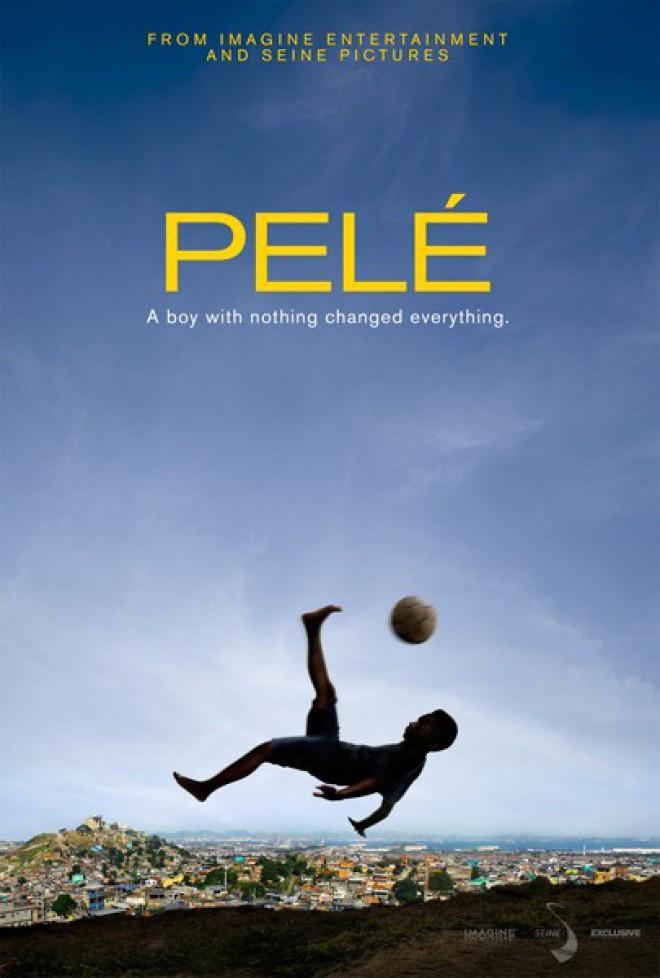 Póster de Pelé, el nacimiento de una leyenda