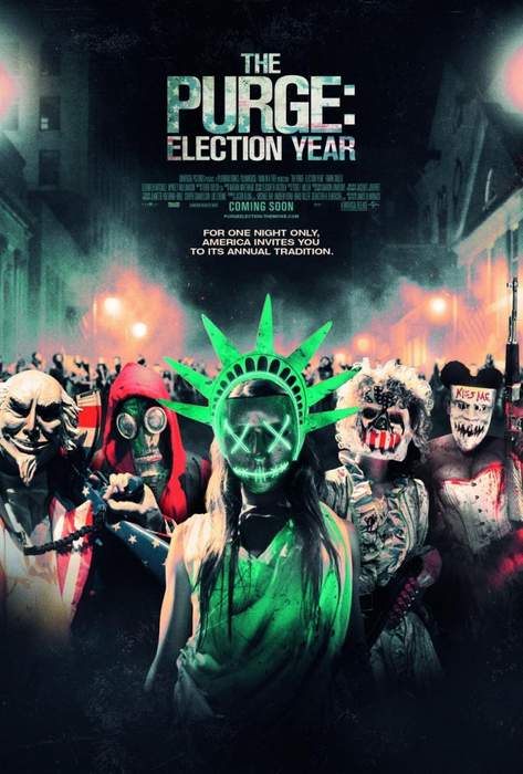 Póster de Election: La noche de las bestias