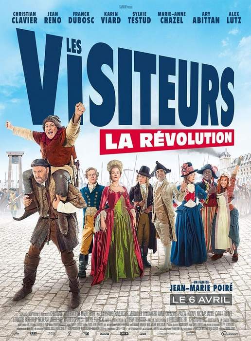 Póster de Los visitantes la lían