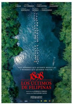 Póster de 1898 los últimos de Filipinas