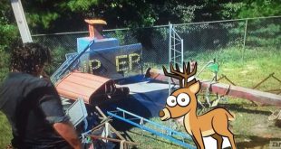 escena de The Walking Dead