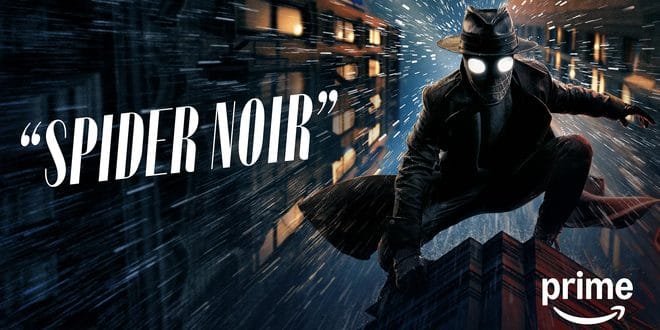 ‘Spider-Noir’. Obra de arte de Cine negro